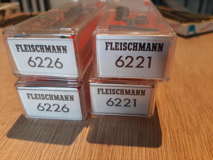 fleischmann seinen, Hobby en Vrije tijd, Modeltreinen | H0, Zo goed als nieuw, Rails, Gelijkstroom, Fleischmann, Ophalen of Verzenden