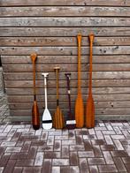 Roeispanen, Ophalen, Gebruikt