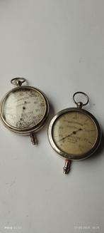 Vintage 2 Manometers in werkende staat, Antiek en Kunst, Ophalen of Verzenden