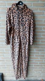 Panterprint Jumpsuit - Maat S/M - Carnaval, Kleding | Dames, Jumpsuits, Bruin, Ophalen of Verzenden, Onbekend, Maat 36 (S)
