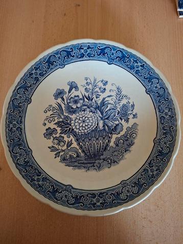 Vintage Delfts Blauw Bord Royal Boch beschikbaar voor biedingen