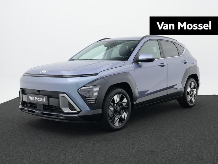 Hyundai Kona 1.6 GDI HEV Premium | Nieuw uit voorraad leverb, Auto's, Hyundai, Bedrijf, Te koop, Kona, 360° camera, ABS, Achteruitrijcamera