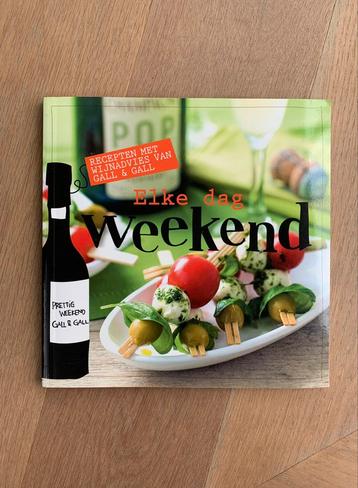 Weekend gerechten boekje + wijn. Gall&Gall. beschikbaar voor biedingen