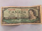 One dollarbiljet Canada 1954 Ottawa, Ophalen of Verzenden, Noord-Amerika, Los biljet