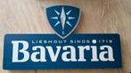 Bavaria Bier Wandbord - Lieshout Sinds 1719, Ophalen of Verzenden, Nieuw, Reclamebord, Plaat of Schild, Bavaria