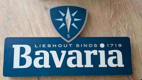 Bavaria Bier Wandbord - Lieshout Sinds 1719, Verzamelen, Biermerken, Nieuw, Reclamebord, Plaat of Schild, Bavaria, Ophalen of Verzenden