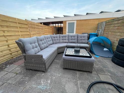 Super gave hoeklounge, Tuin en Terras, Tuinbanken, Zo goed als nieuw, Kunststof, Ophalen of Verzenden