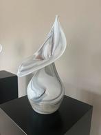 Giessenburg! Prachtige handgeblazen vaas decoratie 2 stuks, Ophalen, Zo goed als nieuw, Glas, Minder dan 50 cm