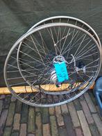 Partij van 12 wielen rvs ook versn naven, Ophalen, Gebruikt