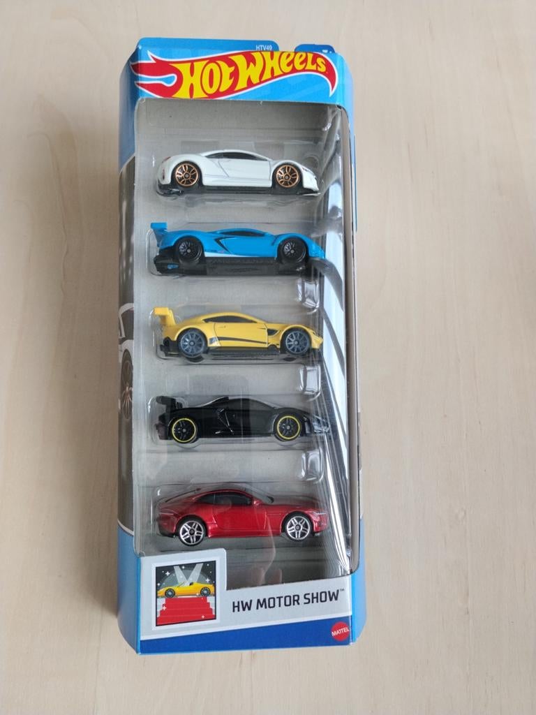 Hot Wheels hotwheels 5-pack HW motor Show, Ophalen of Verzenden, Nieuw, Auto