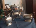 Zilveren Koffiestel met Rechaud - 925 Sterling, Antiek en Kunst, Antiek | Goud en Zilver, Ophalen of Verzenden