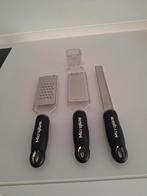 Microplane raspen, Ophalen, Overige materialen, Zwart, Nieuw