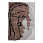 Woood Roden vloerkleed / wandkleed 170x240 wol polyester, Ophalen, 150 tot 200 cm, 200 cm of meer, Rechthoekig