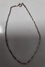 zilveren ketting gedraaid - 835 - 43 cm - 2,5 mm - zilver, Ophalen of Verzenden, Gebruikt, Zilver, Zilver