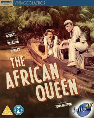 Blu-ray 4K: The African Queen (1951 Humphrey Bogart) UK nNLO beschikbaar voor biedingen