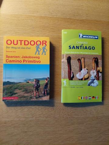 2 boekjes pelgrimstocht Santiago de Compostella beschikbaar voor biedingen
