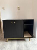 Kattenbak kast, Ophalen, 50 tot 100 cm, 25 tot 50 cm, Overige houtsoorten