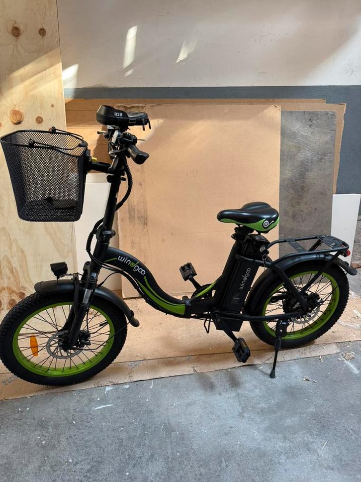 Windgoo E20 elektrische vouwfiets, Fietsen en Brommers, Elektrische fietsen, Gebruikt, Overige merken, Minder dan 47 cm, 50 km per accu of meer