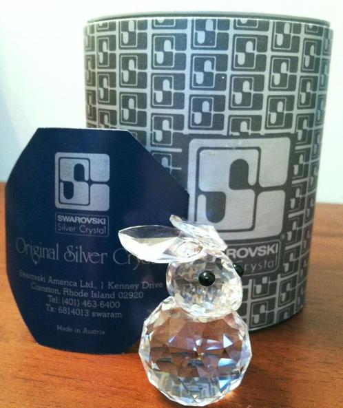 Swarovski Konijn groot USA incl. doos & certificaat, Verzamelen, Swarovski, Nieuw, Ophalen of Verzenden