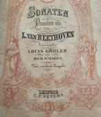 Beethoven sonaten piano, Muziek en Instrumenten, Bladmuziek, Ophalen of Verzenden, Gebruikt, Artiest of Componist, Klassiek
