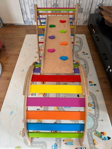 Pikler driehoek - houten montessori beschikbaar voor biedingen