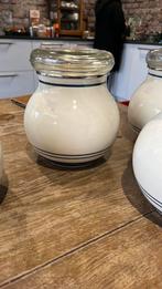 Vier grote vintage emaille voorraadpotten van Ikea, Ophalen of Verzenden, Huis en Inrichting