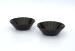 Iittala Teema - 2 serveer / soep kommen - zwart, Ophalen of Verzenden, Aardewerk, Overige stijlen, Kop(pen) en/of Schotel(s)