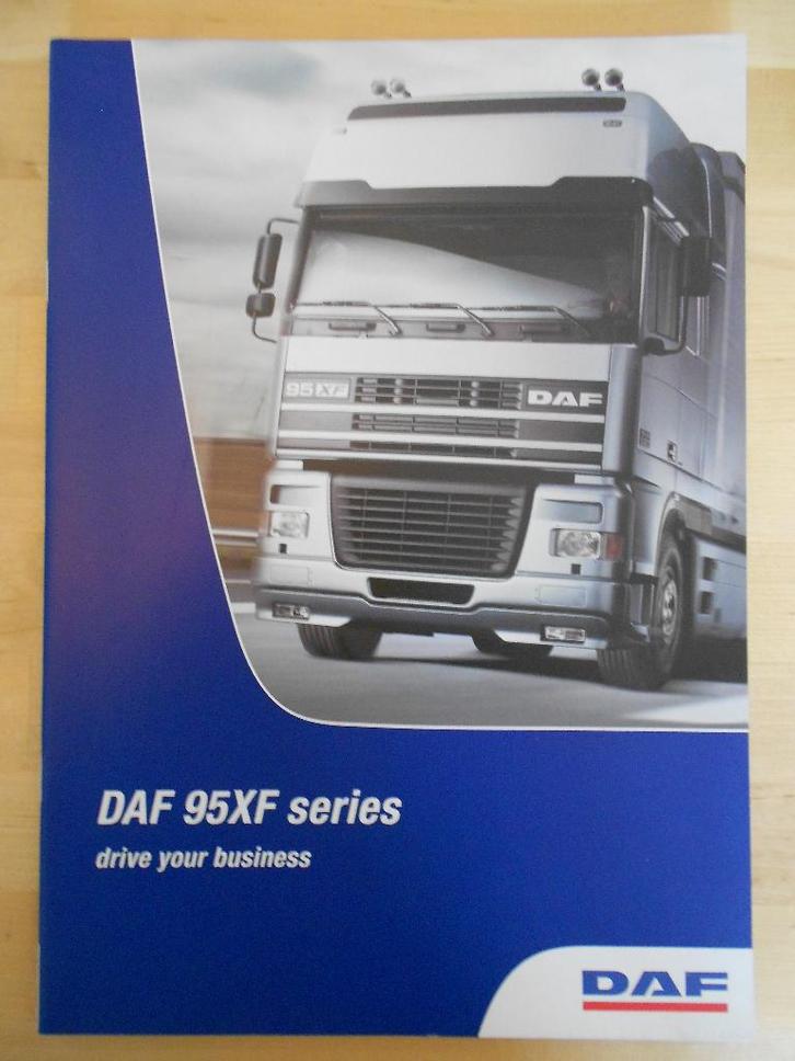 DAF XF 95 Brochure 2001 XF95, Boeken, Auto's | Folders en Tijdschriften, Zo goed als nieuw, Overige merken, Ophalen of Verzenden