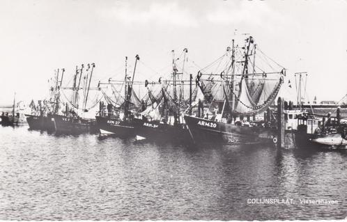 16272 Colijnsplaat Vissershaven gemeente Kortgene 1963, Verzamelen, Ansichtkaarten | Nederland, Ongelopen, Zeeland, 1960 tot 1980