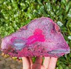 Roze Agaat edelsteen plak edelstenen mineralen natuursteen, Ophalen of Verzenden