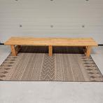 Houten bankje 240 cm / planten tafel / extra (zit) plaatsen, Ophalen