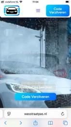 Code voor gratis wasbeurt auto, Tickets en Kaartjes, Kortingen en Cadeaubonnen, Eén persoon, Kortingsbon