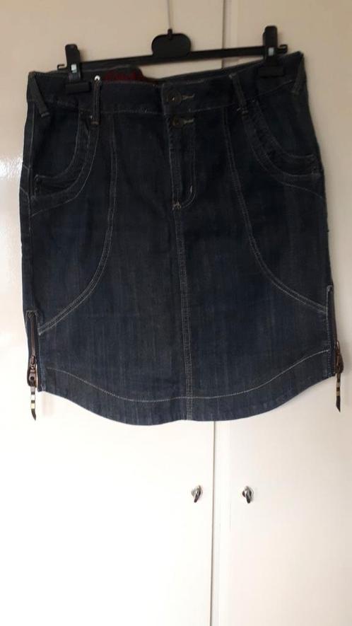 GEISHA SPIJKERROK, Kleding | Dames, Rokken, Zo goed als nieuw, Maat 46/48 (XL) of groter, Blauw, Boven de knie, Verzenden