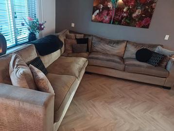 Prachtig driehoek Meubelen Bankstel - Croco Velvet beschikbaar voor biedingen