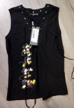 Nieuw: Zwart Shirt Dolce & Gabbana Met Kaartjes Maat M, Kleding | Dames, T-shirts, Nieuw, Maat 38/40 (M), Ophalen of Verzenden