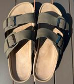 SINSAY sandalen (Birkenstock stijl) 42, Verzenden, Sandalen of Muiltjes, Zo goed als nieuw, Groen