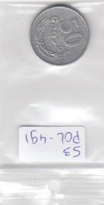 S3-POL-0491 Polen 50 groszy 1977  VF Y# 48.1, Postzegels en Munten, Munten | Europa | Niet-Euromunten, Verzenden, Polen