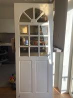 binnendeur met glas, Gebruikt, 80 tot 100 cm, Binnendeur, Ophalen of Verzenden