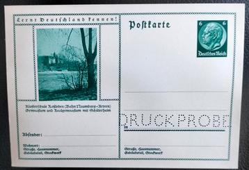 Duitse Rijk Postkarte P231/09 Proef Druk Mi €40,- beschikbaar voor biedingen