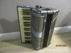 Hohner accordeon, Gebruikt, 120-bas, Toetsaccordeon, Met riemen