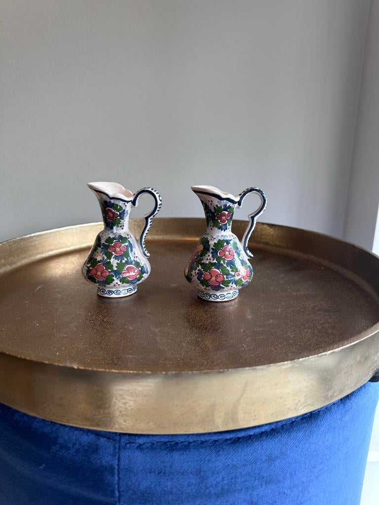 2x Makkum HN Handgeschilderde Kannetjes, Ophalen of Verzenden