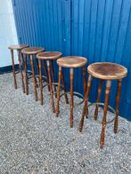 Stoere vintage barkruk uit cafe zware kwaliteit barkrukken, Ophalen, Gebruikt