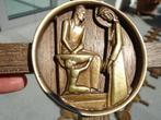 Art Deco 14 bronzen kruisweg staties FJ kruisweg, Christus, Ophalen of Verzenden