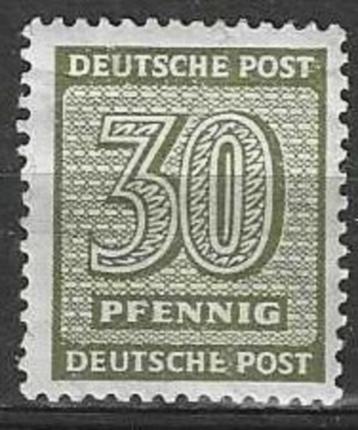 Duitsland West Saxen 1945 - Yvert 16 - 30 Pf. (PF) beschikbaar voor biedingen