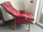 Opa / Oma Stoel met verstelbare rugleuning, Ophalen, Gebruikt, Minder dan 75 cm, Hout