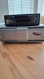 JVC autoradio cassette speler plus 12 CD wisselaar., Ophalen of Verzenden