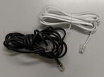 Te Koop: Telefoonkabels met RJ11 stekkers., Ophalen of Verzenden, Gebruikt