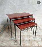 Vintage miniset mimiset bijzettafeltjes Pastoe stijl, Ophalen, Huis en Inrichting