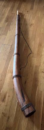 Grote MIDWINTERHOORN Hout 180 cm Handgemaakt blaasinstrument, Muziek en Instrumenten, Blaasinstrumenten | Hoorns, Ophalen, Zo goed als nieuw