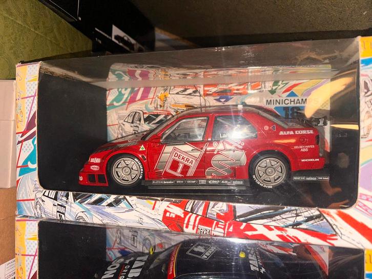 Alfa Romeo 155 DTM UT Models 1/18 Incl. Doos, Hobby en Vrije tijd, Modelauto's | 1:18, Zo goed als nieuw, Auto, UT Models, Ophalen of Verzenden